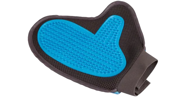 Kerbl Kahepoolse pinnaga karvahoolduskindad, 23 cm