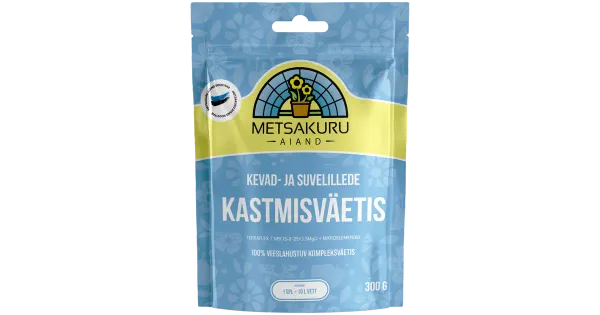 Kevad-ja suvelillede kastmsväetis 300g