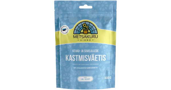 Kevad-ja suvelillede kastmsväetis 600g