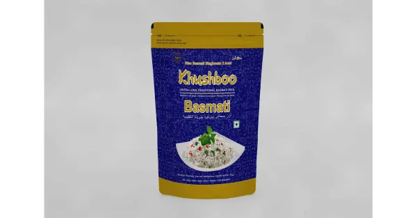 Khushboo Basmati pikateraline riis 1 kg