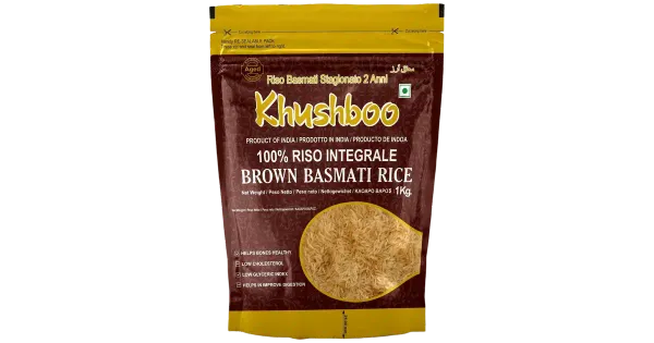 Khushboo Basmati täistera pruun riis 1 kg