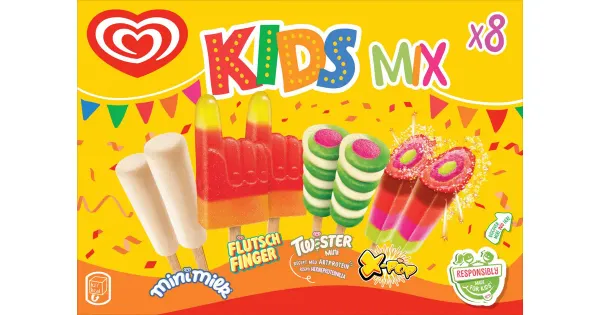 Kids kids Mix jäätised 398ml/360 g