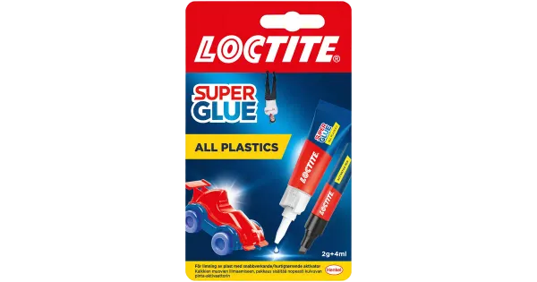 Kiirliim Loctite All Plastic 2 g + 4 ml
