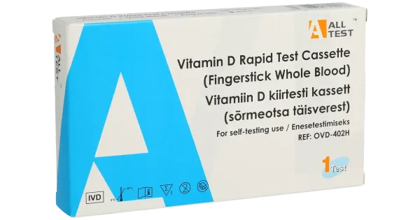 Kiirtest D-vitamiini puuduse tuvastamiseks