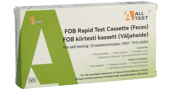 Kiirtest peitvere tuvastamiseks väljaheitest