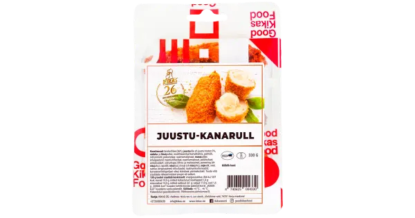 Kikas Juustu-Kanarull 330 G