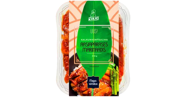 Kikas Kalkunikintsuliha aasiapärases marinaadis 600g Kikas