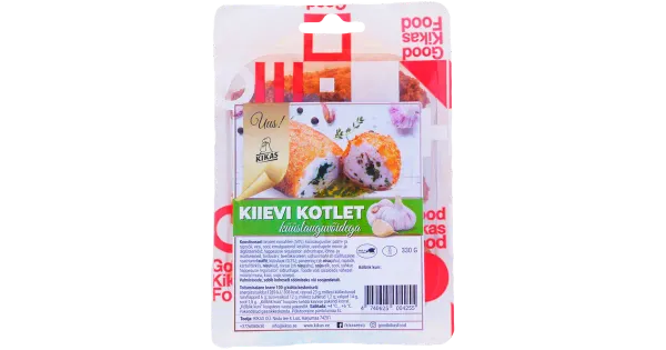 Kikas Kiievi Kotlet Küüslauguvõidega. 330 G