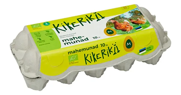 Kikerikii Ökomunad M, 10 tk
