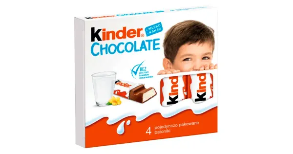 Kinder piimatäidisega piimašokolaad T4 50 g