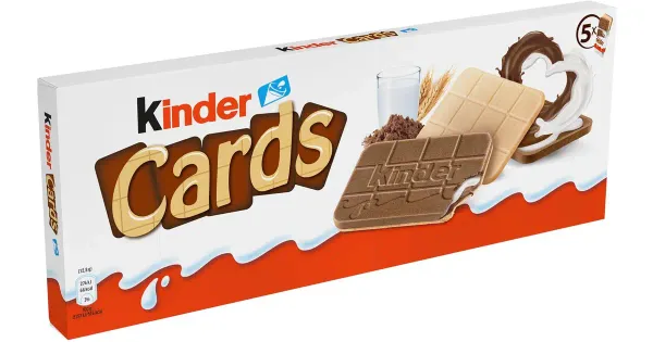 Kinder täidisega vahvlid, 2x5tk
