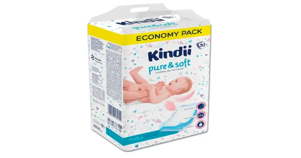KINDII sluslina beebidele 30tk (60x40)