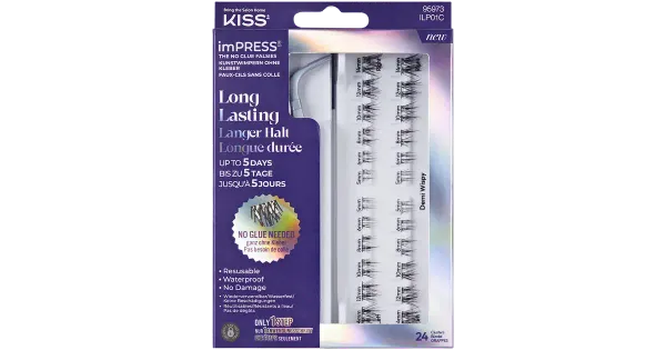 Kiss Impress kunstripsmed Long Lasting 01