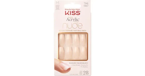 Kiss Salon Acrylic kunstküüned Nude