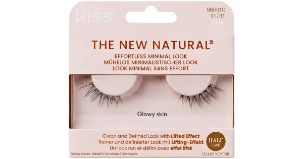Kiss The New Natural Half Lash kunstripsmed 01
