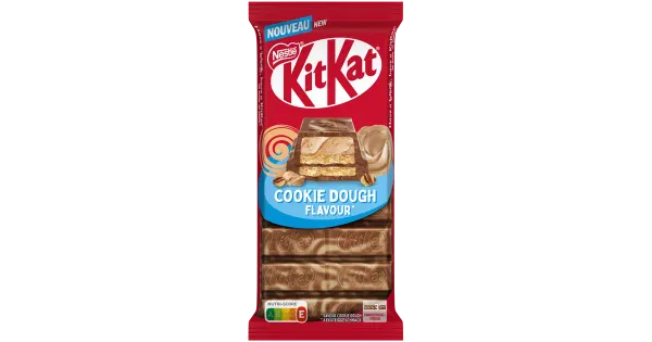 KitKat Cookie Dough vahvlibatoon täidisega 99g