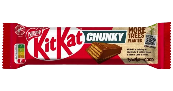 Shokolaad KitKat Chunky, KITKAT, 40 g