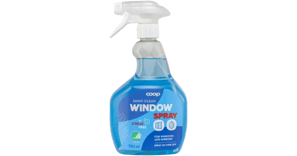 Klaasipuhastussprei Coop 0,75l