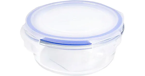 Klaaskauss kaanega 0,6l/d 15cm