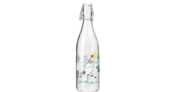 Klaaspudel Muumi 0,5l