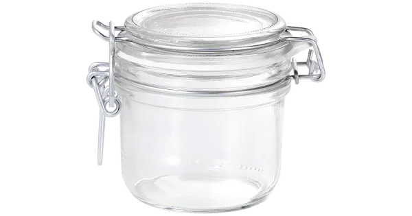 Klaaspurk 0,2 l Fido