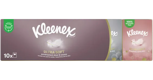 Kleenex Ultrasoft Mini salvrätid 4-kihiline 7x10tk