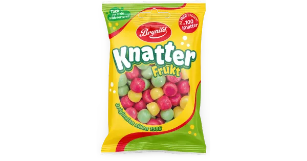 Knatter fruit candy dragee mix 80g