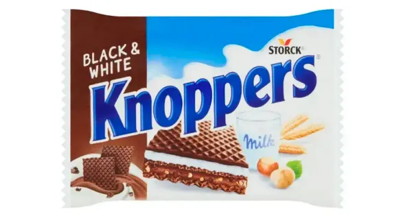 KNOPPERS vahvel B/W 25g