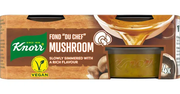 Knorr Fond „du Chef”  vedel seene-maitseainesegu, portsjonitena 4 x 28 g