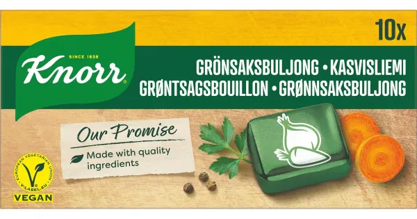 Knorr juurviljapuljongi kuubikud, 10 x 10 g