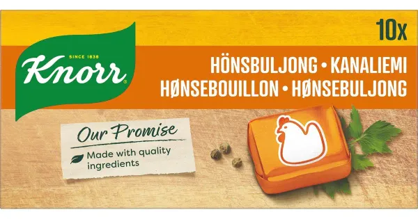 Knorr kanapuljongi kuubikud, 10 x 10 g