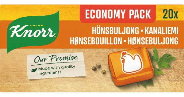 Knorr kanapuljongikuubikud 20 × 10 g