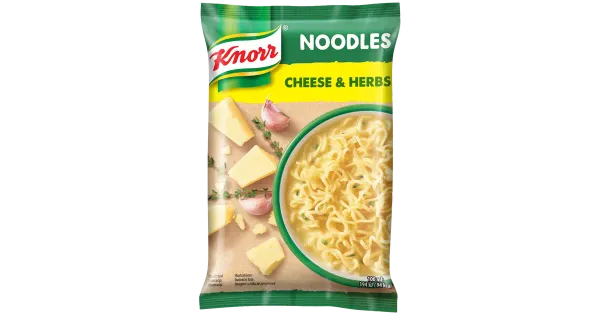Knorr kiirnuudlid juustu- ja ürdimaitselised 61g