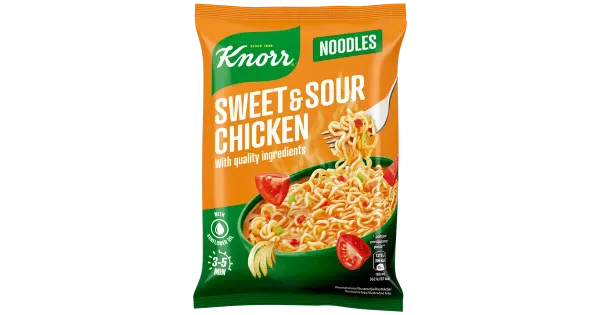 Knorr kiirnuudlid magus-hapumaitselised 65g