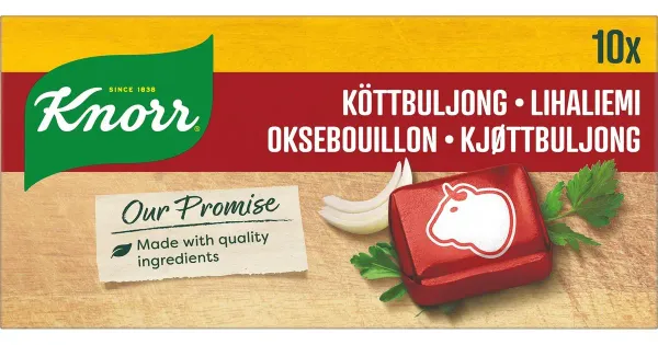 Knorr lihapuljongi kuubikud, 10 x 10 g