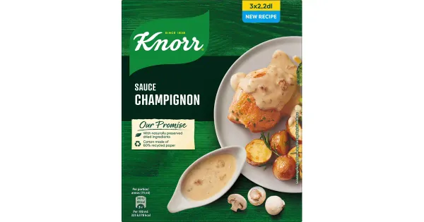 Knorr seenekastme pulber, 3x36 g