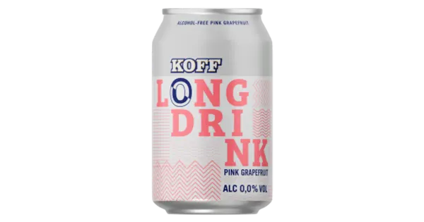 Koff Long Drink Grapefruit alkoholivaba 330ml