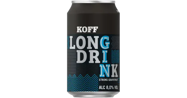 Koff Long Drink Strong Grapefruit muu alkohoolne jook 8%vol 330ml