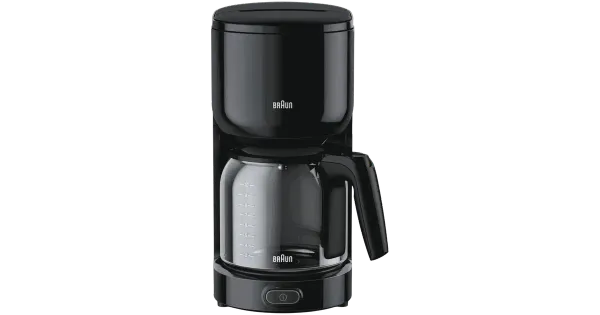 Kohvimasin KF3120BK PurEase 1,25l/1000W must