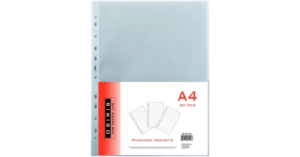 Köidetav kiletasku a4 40mkr osiris gloss
