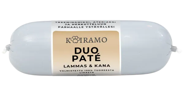 Koiramo Duo lamba-kanalina pasteet 400g