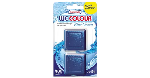 Kolorado Blue Ocean WC-loputuskasti värskendaja 2 x 45 g