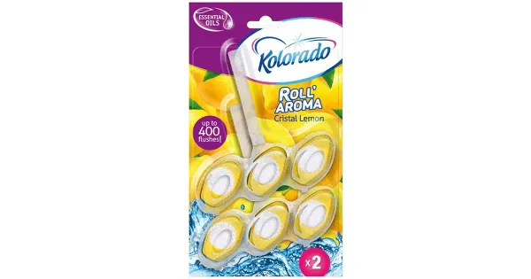 Kolorado WC-seep Roll'Aroma Lemon duopakk 2x51g