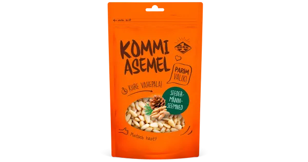 Kommi Asemel Parim Valik Seedermänniseemned 100g