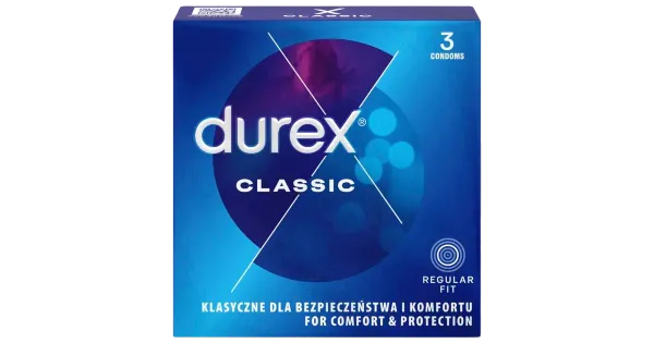 Kondoomid DUREX Classic 3tk