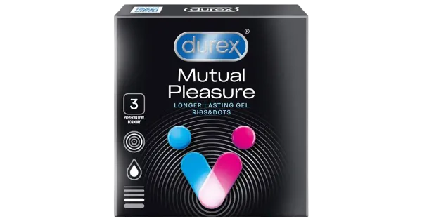 Kondoomid Durex Mutual Pleasure 3tk