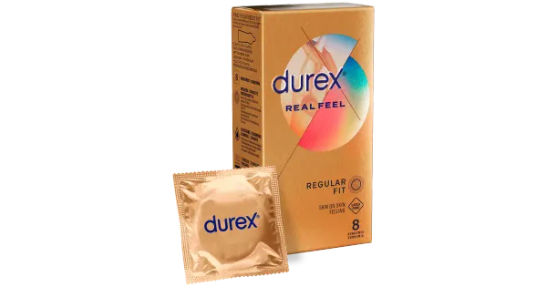 Kondoomid Durex Real Feel lateksivaba 8tk
