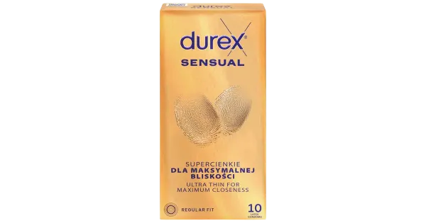 Kondoomid Durex Sensual 10tk