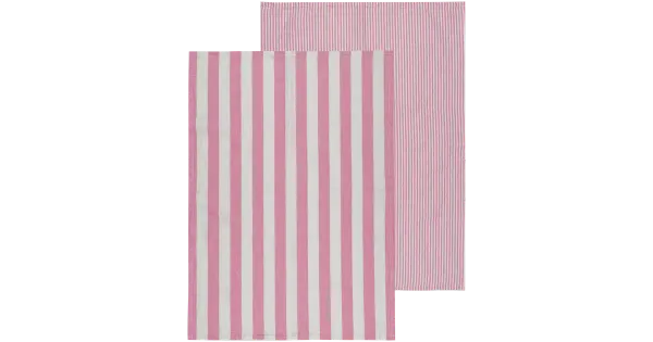 Köögirätikud 2tk 50x70 triip roosa