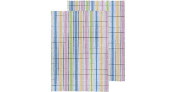 Köögirätikud pastelltriip 2tk 50x70